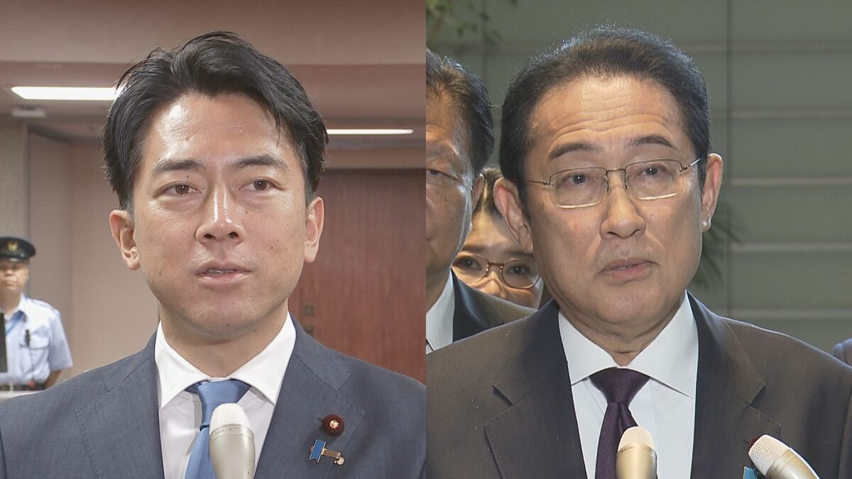 小泉農林水産大臣が岸田前総理と会談 石破総理表明のコメ増産方針や党内情勢について意見交換か