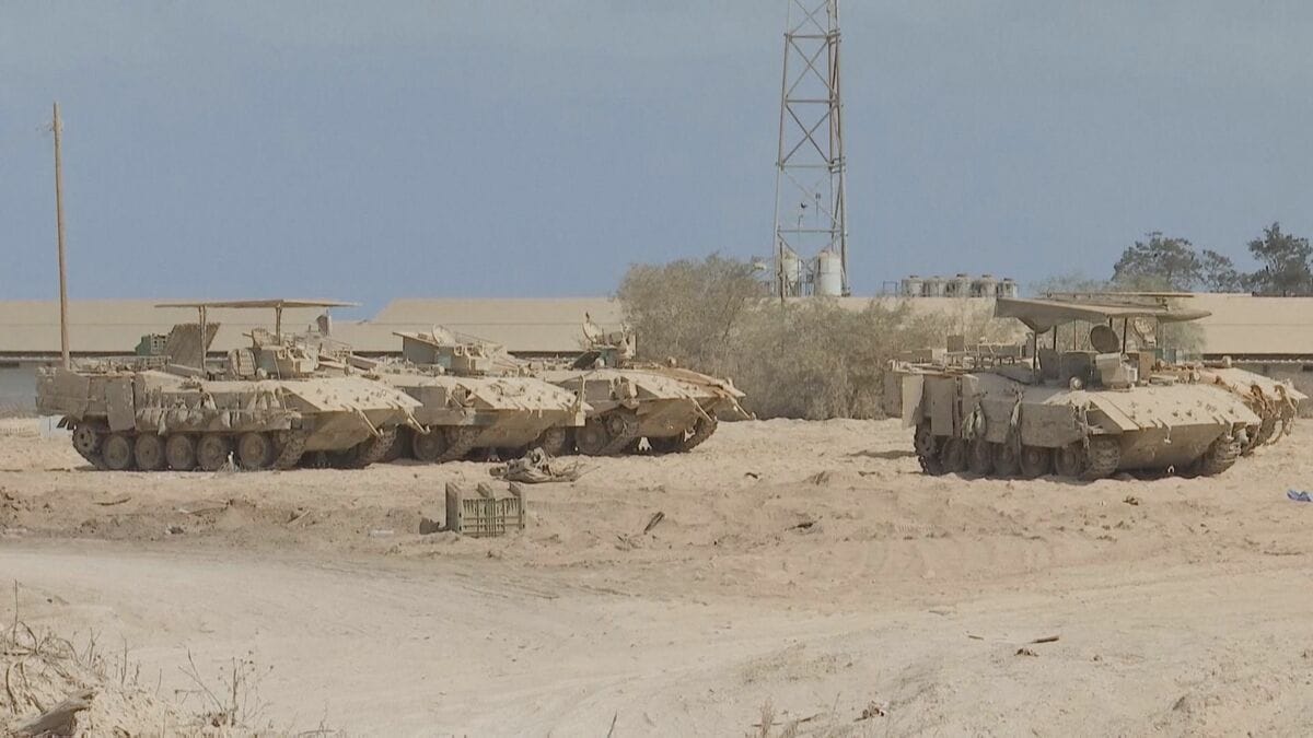 「ガザ市の制圧」に向けた案 イスラエル治安閣議で承認 ハマスの武装解除など5つの原則採択