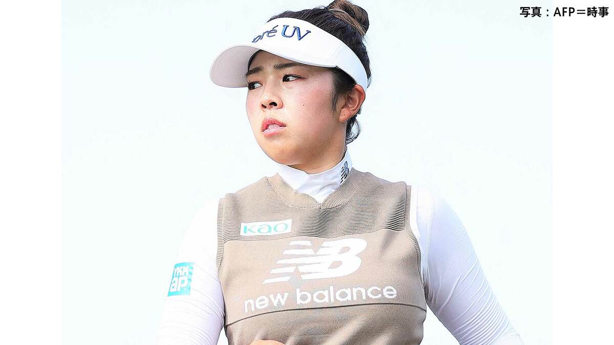 全英女王・山下美夢有、首位と5打差で決勝ラウンドへ 1日で24H回り15位でホールアウト 【ゴルフ】
