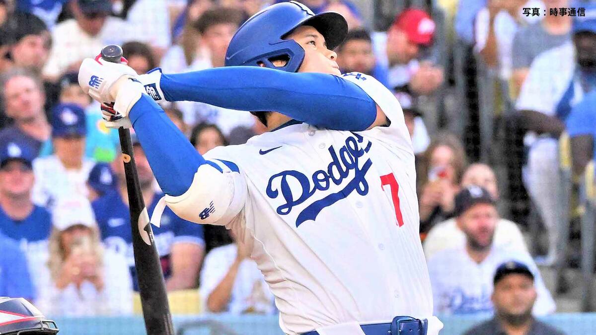 大谷翔平 今季9度目の2戦連続弾で41号！体勢崩されても121m弾 リーグトップに追いつく、直近4戦3発で調子は上昇