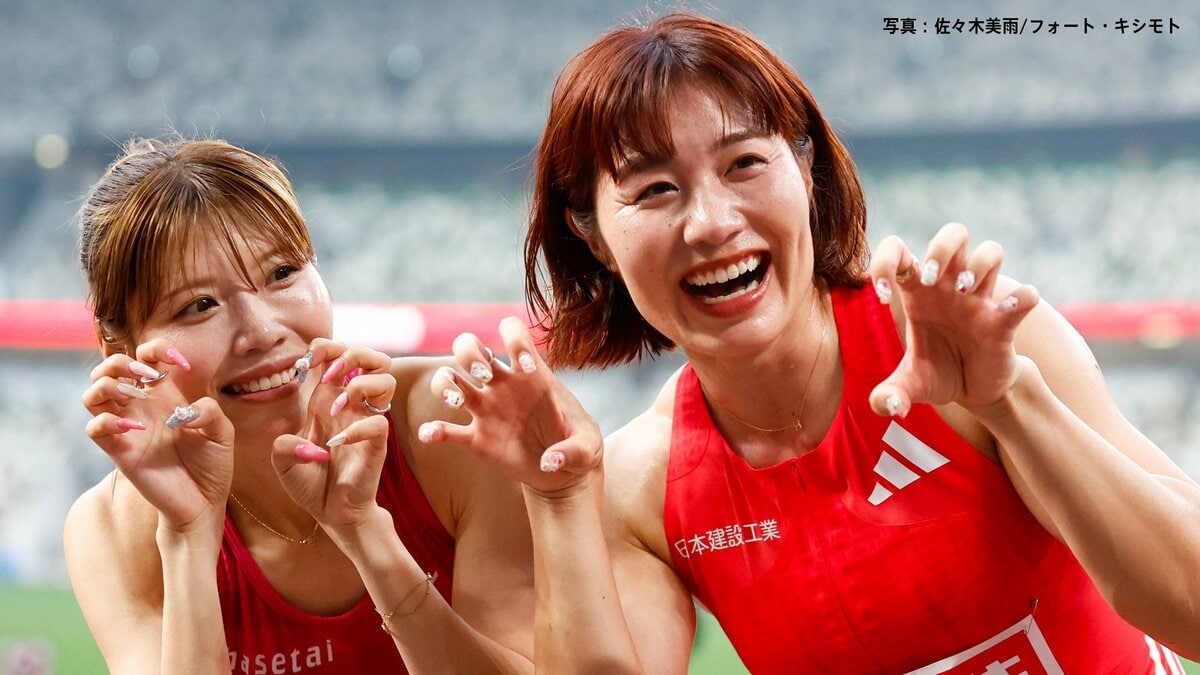 女子100ｍハードル初の12秒7台対決を実現させた中島ひとみの2レース連続世界陸上標準記録突破と、日本記録保持者・福部真子の底力【オールスターナイト陸上】