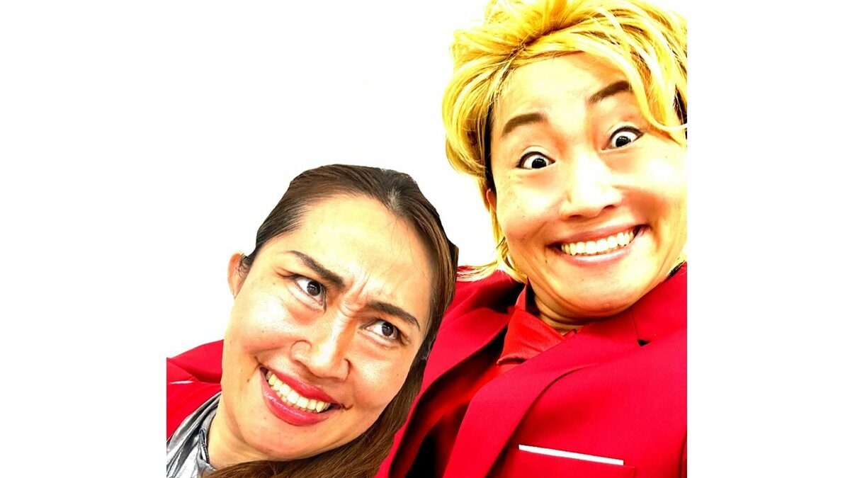 【キンタロー。】結婚を発表したカズレーザー＆二階堂ふみのお祝いモノマネ披露「緊急で撮影しました」