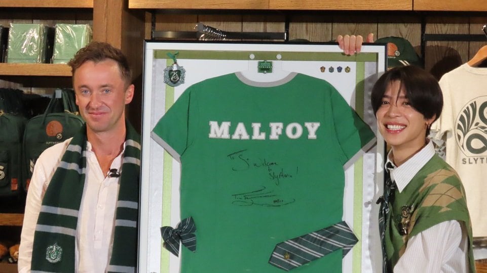 【timelesz 松島聡】「芸能を辞めなくてよかった」活動休止中に励まされたマルフォイ役トム・フェルトンと再会し直接感謝