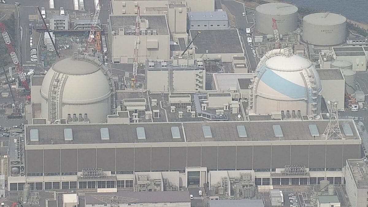 玄海原発上空にドローンと思われる3つの光 九州電力が国に通報するまでの流れについて改善策示す