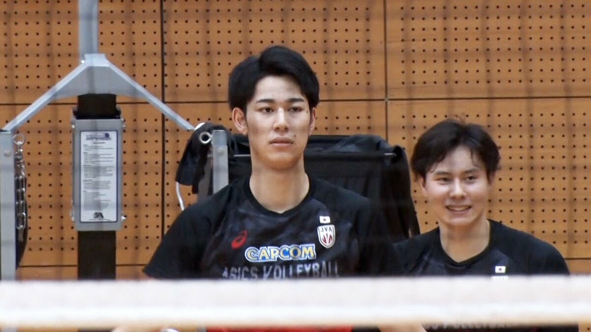 バレー男子日本代表、世界バレーに向け薩摩川内で合宿中 最年少・甲斐優斗「体力面と気持ちの面をしっかりと鍛えて」