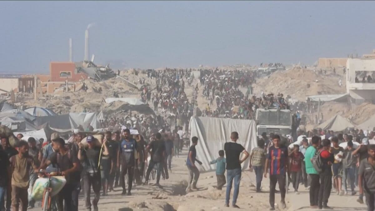 イスラエル軍 ガザ住民の強制移住準備 大規模作戦前に