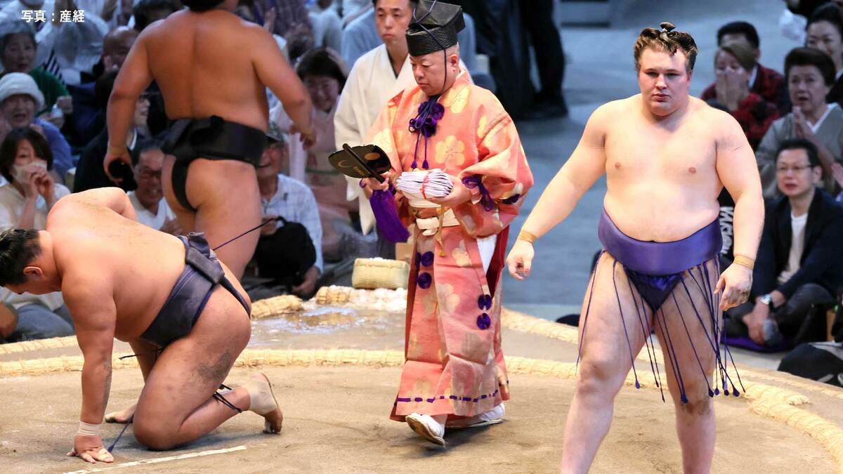 “青い目の侍”安青錦「信じられなかった」“多彩な技”と“逃げない気持ち”を武器に小兵力士が奮闘【大相撲・名古屋場所】