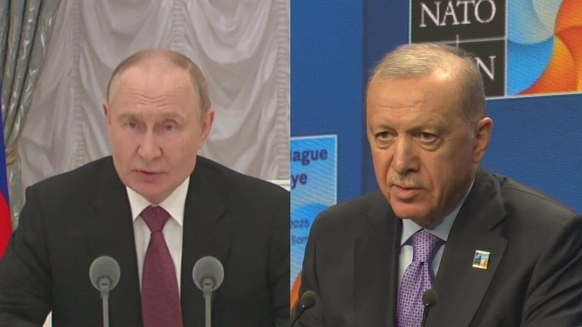 ロシア・プーチン大統領がトルコ大統領と電話会談　ウクライナ情勢の最新動向を協議と発表