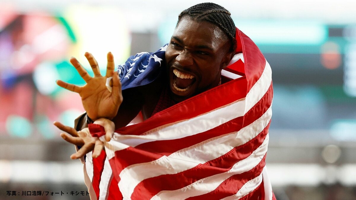 “最強オタク”が東京で狙う“人類最速の男”超え 日本のアニメをこよなく愛するノア・ライルズ「歴史作る」【世界陸上】