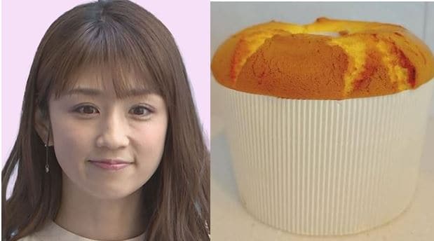 【 小倉優子 】 「また焼きました笑」 バナナのシフォンケーキ作りに挑戦