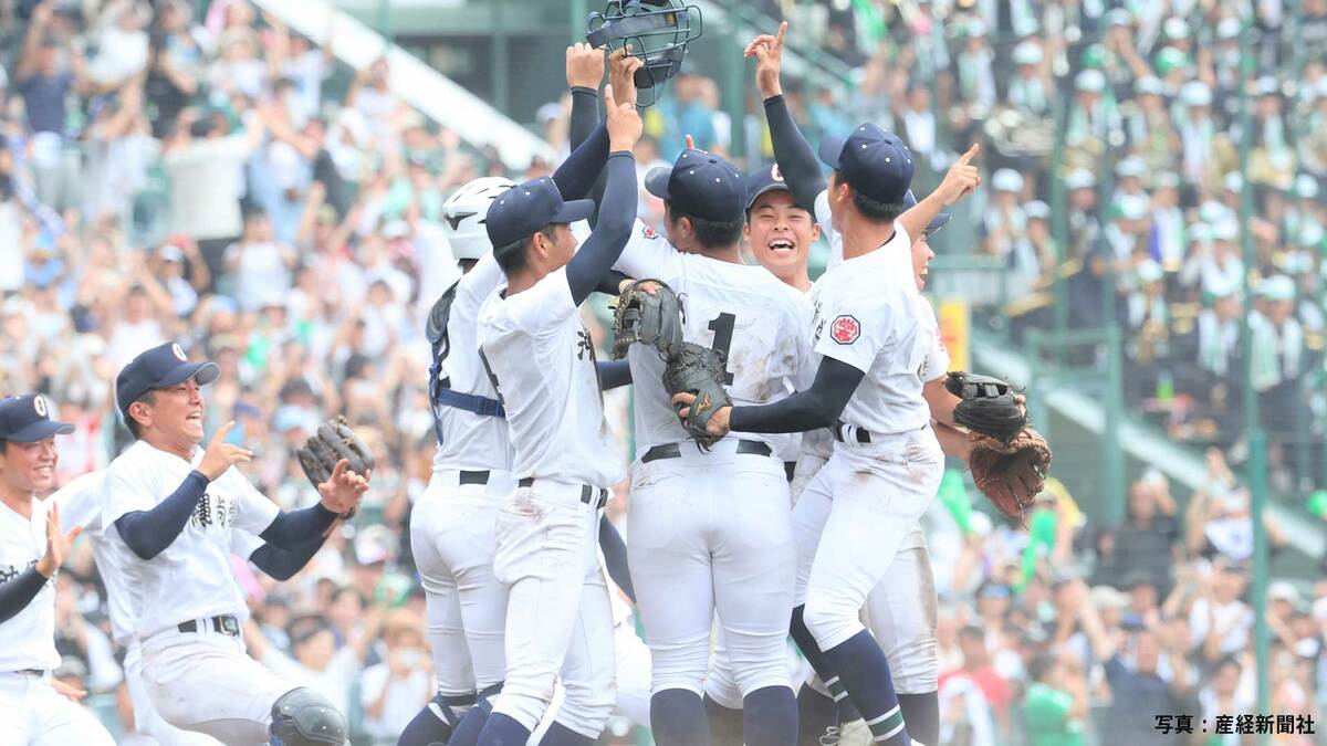 沖縄尚学が日大三を破り夏の甲子園で初優勝!県勢で15年ぶり2度目 4番・宜野座がⅤ打 2年生リレー・新垣有と末吉で9回1失点