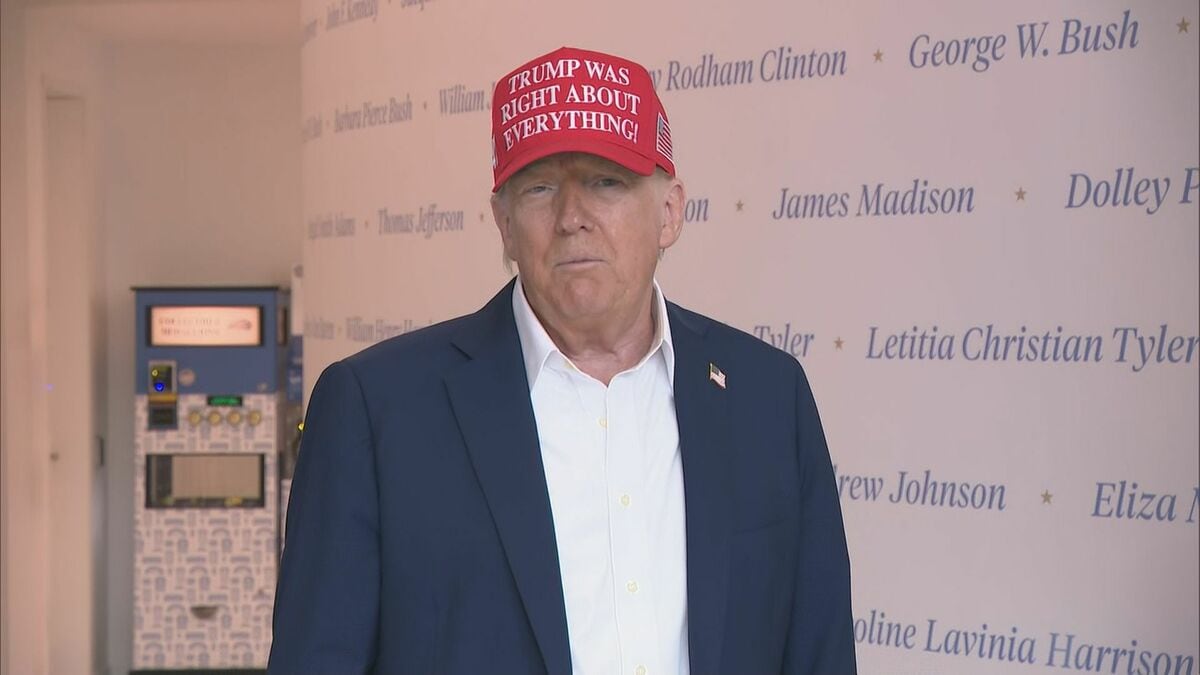 トランプ大統領　韓国について「粛清か革命のようだ」　前大統領の起訴を問題視か　新大統領との米韓首脳会談の直前に投稿