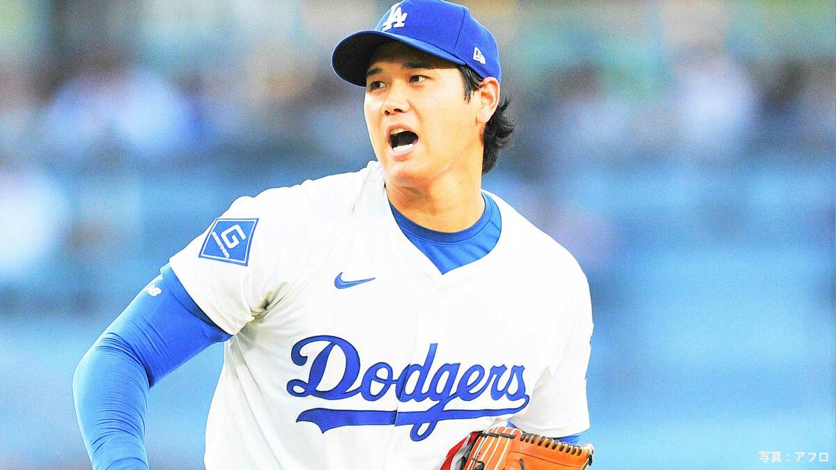 大谷翔平 投手として749日ぶりの白星！5回1失点 今季最多9Kの力投でド軍移籍後初勝利「なんとか投げ切れた」