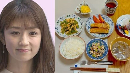 【小倉優子】自宅の夕飯メニュー「全て簡単お料理ですが 高タンパクと節約メニューになりました」レシピを公開