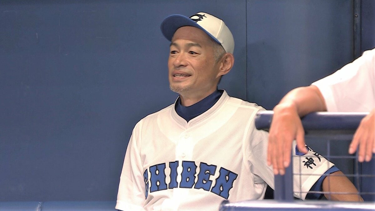 イチロー率いるKOBE CHIBEN、初回は無得点...松井秀喜は空振り三振、松坂は“魚雷バット”で遊ゴロ　松井稼が初ヒット