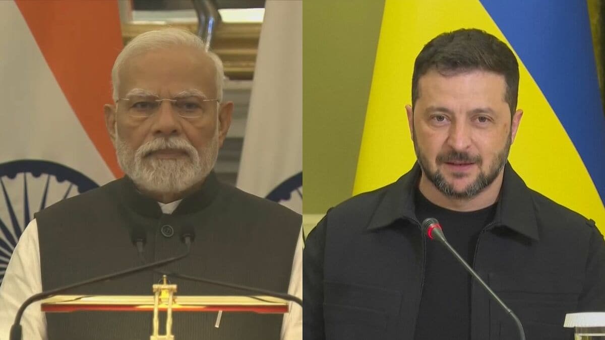 インド・モディ首相　プーチン大統領との首脳会談前にゼレンスキー大統領と電話会談 "即時停戦"のメッセージをロシアに伝える用意