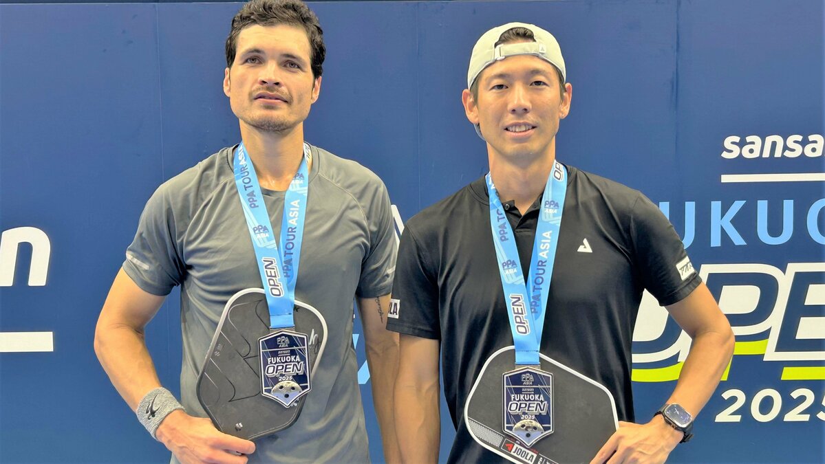 賞金総額43億円 ！ ピックルボール国際大会が日本上陸、三好健太が銀メダル「僕が先陣を切って」