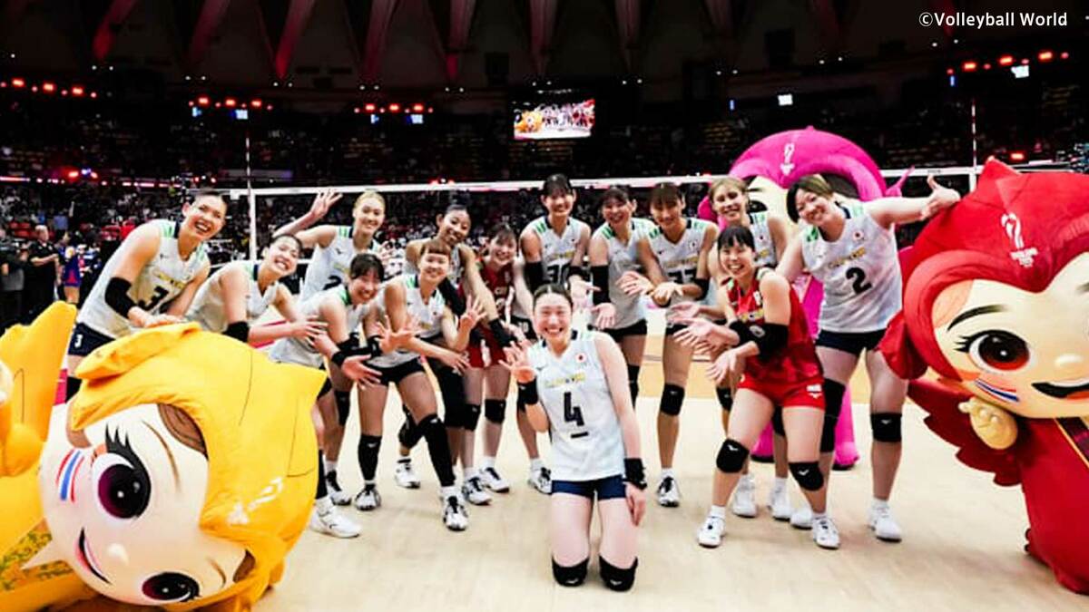 【世界バレー】準々決勝の組み合わせ決定 ベスト4かけ女子日本代表は3日にオランダ戦 世界1位イタリアはポーランドと対戦