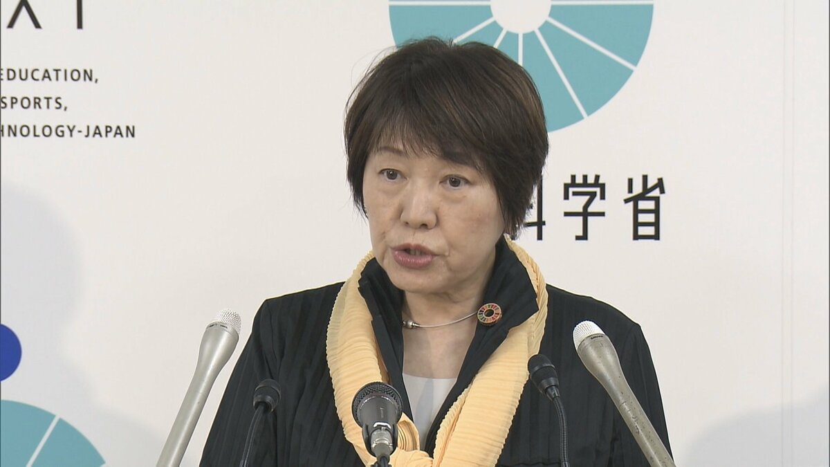 阿部文科大臣　自民総裁選の前倒し求めず　「石破内閣の一員として行政を停滞させず課題に取り組む」