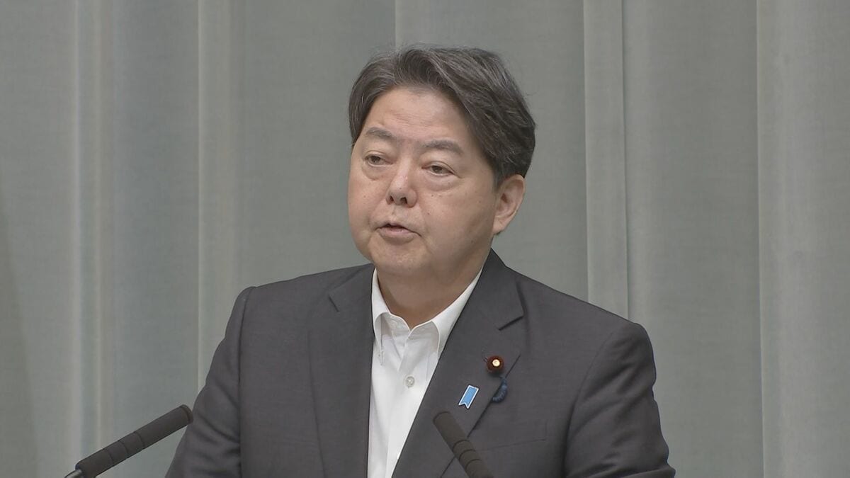 林官房長官「被災地復興を後押しする前向きな動き」 台湾、日本産食品への輸入規制をの全面撤廃方針発表