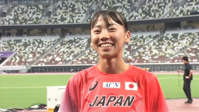 女子800mの久保凛「最年少とか関係なく自分のパフォーマンスを」現役女子高生が初の世界陸上に臨む