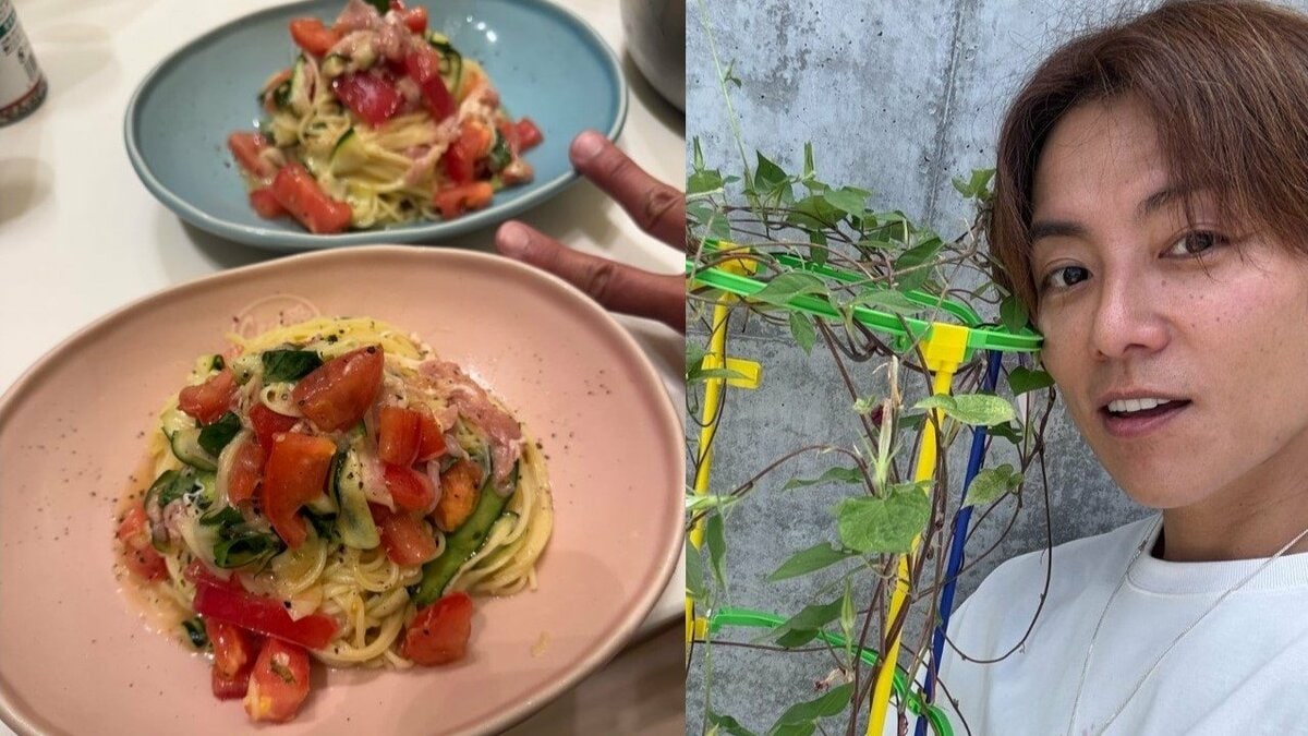 【 杉浦太陽 】お手製パスタで「暑さを乗り越えよ～！」　家族からのリクエストで「ヘビロテで作ってる」