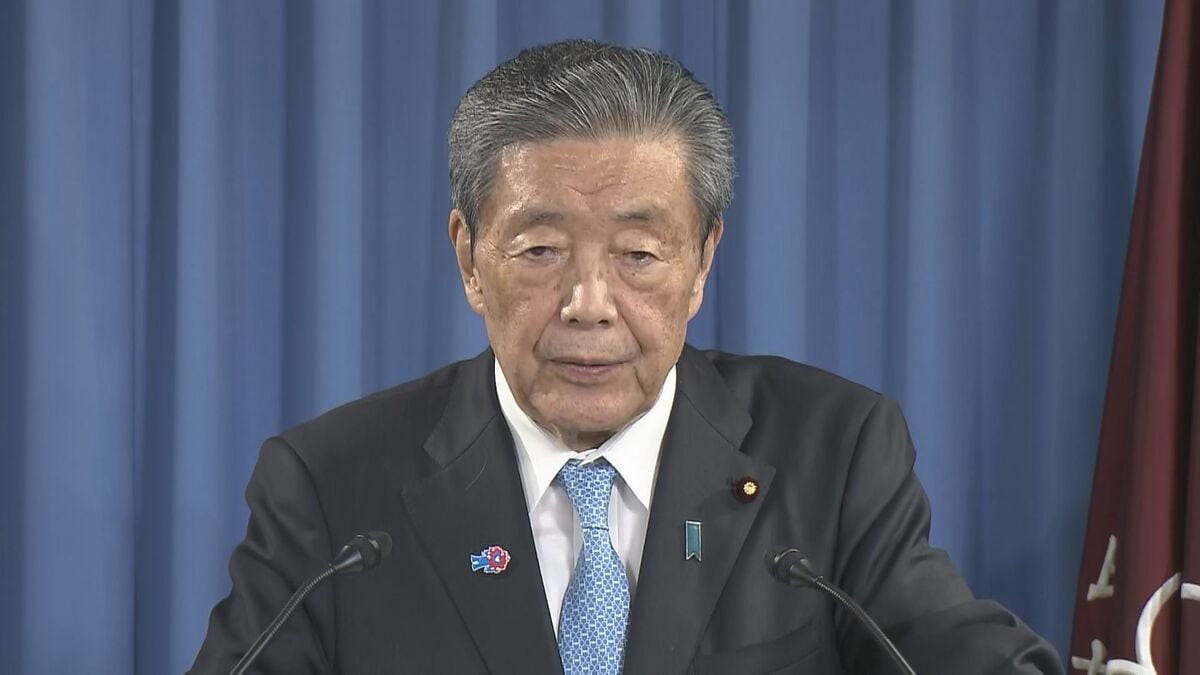 自民・森山幹事長「大変申し訳なく思う」　石破総理、辞任受け会見