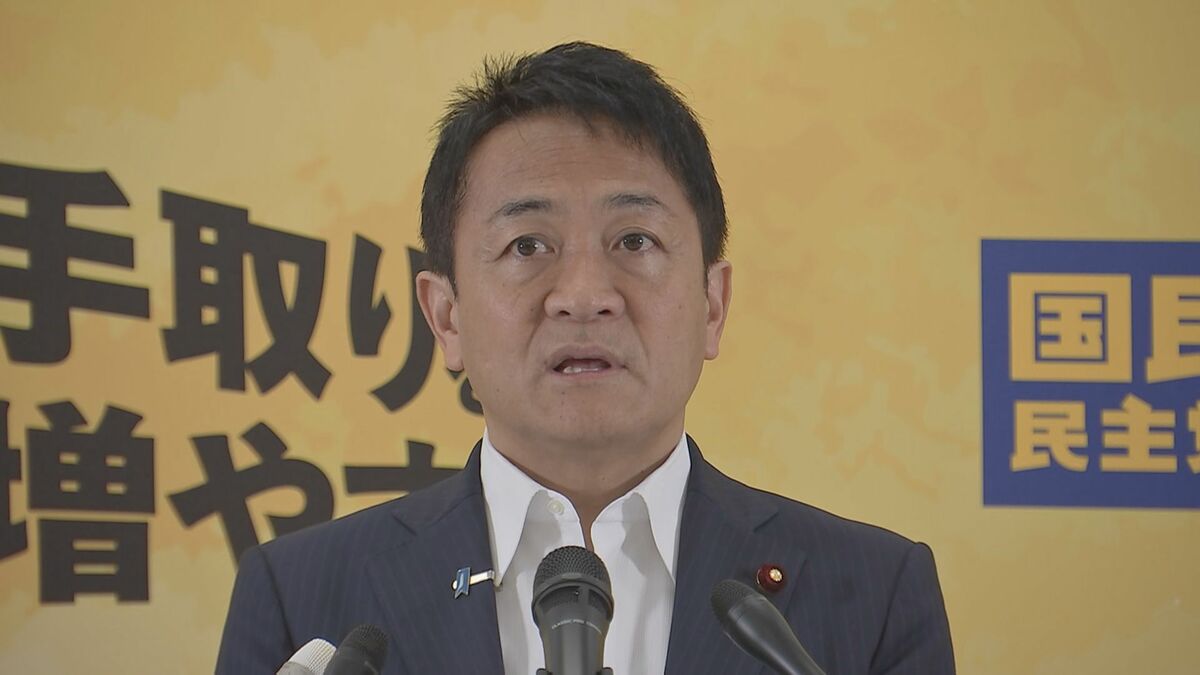 「選挙区調整簡単でない」国民・玉木代表 自公連立政権入りに慎重姿勢