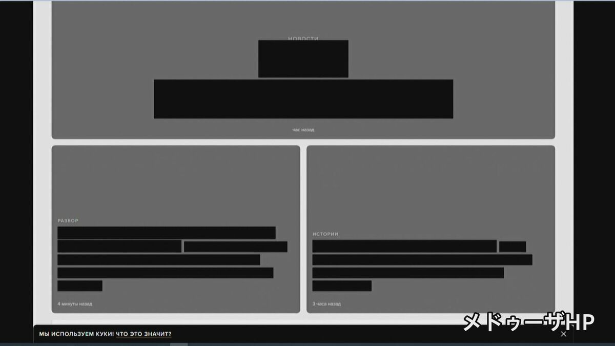 ロシア独立系メディア「メドゥーザ」運営危機で支援訴え　プーチン政権に批判的な報道