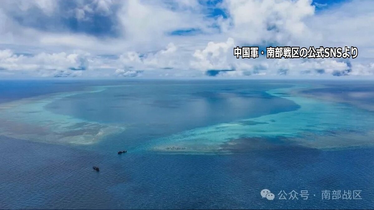 中国とフィリピンが領有権めぐり対立　南シナ海のスカボロー礁に中国が自然保護区設立　実効支配強化狙う