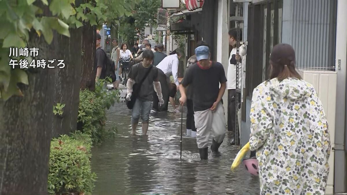 大雨で関東地方では停電相次ぐ 東京・神奈川・千葉で3720軒 雷との関連調べる
