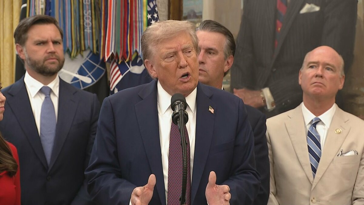 トランプ大統領　南部メンフィスに州兵派遣の意向を表明　治安対策で　首都ワシントンに続き