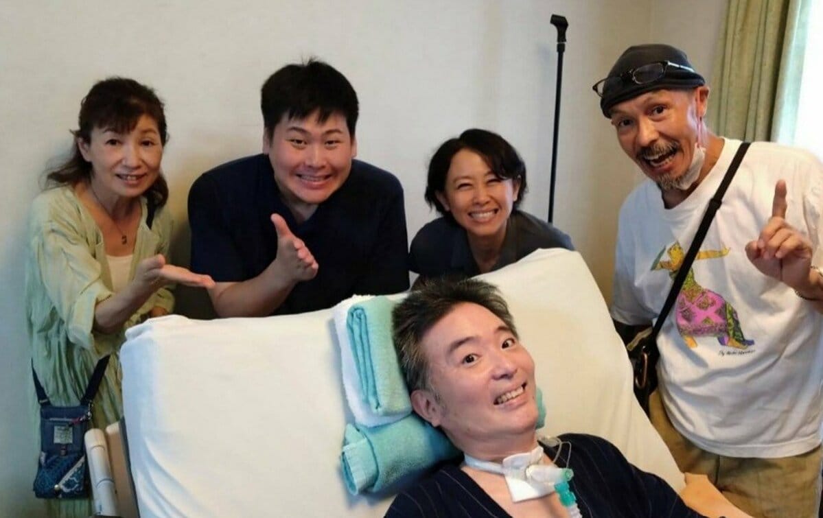 【ニャンちゅう】　声優・津久井教生さん　声優仲間がお見舞いに　「坂口候一さん　熊谷ニーナさん　比嘉久美子さん　田尻浩章さん　が来てくれたのでした」　【ＡＬＳ闘病】