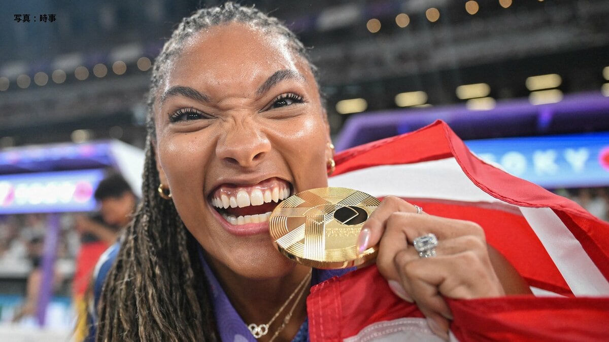 パリ五輪金のデイビスが7m13で初の金メダル　パリパラ金の夫が見守るなか悲願達成　2大会ぶり女王狙ったミハンボは銀【世界陸上】