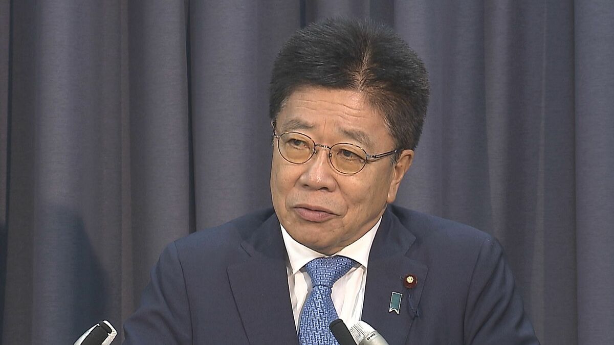 【速報】加藤財務大臣「今回は応援する側に」　自民党総裁選に不出馬の意向表明
