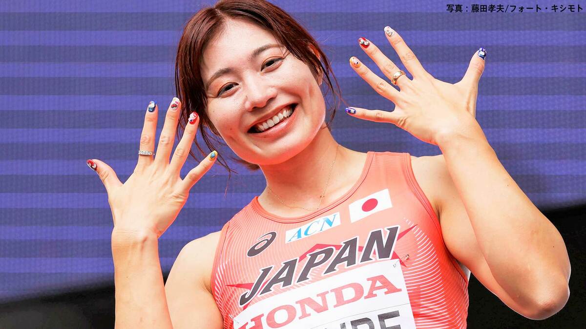 女子100mH 福部真子「自分に合格点をあげたい」原因不明の病と戦い挑んだ東京世界陸上