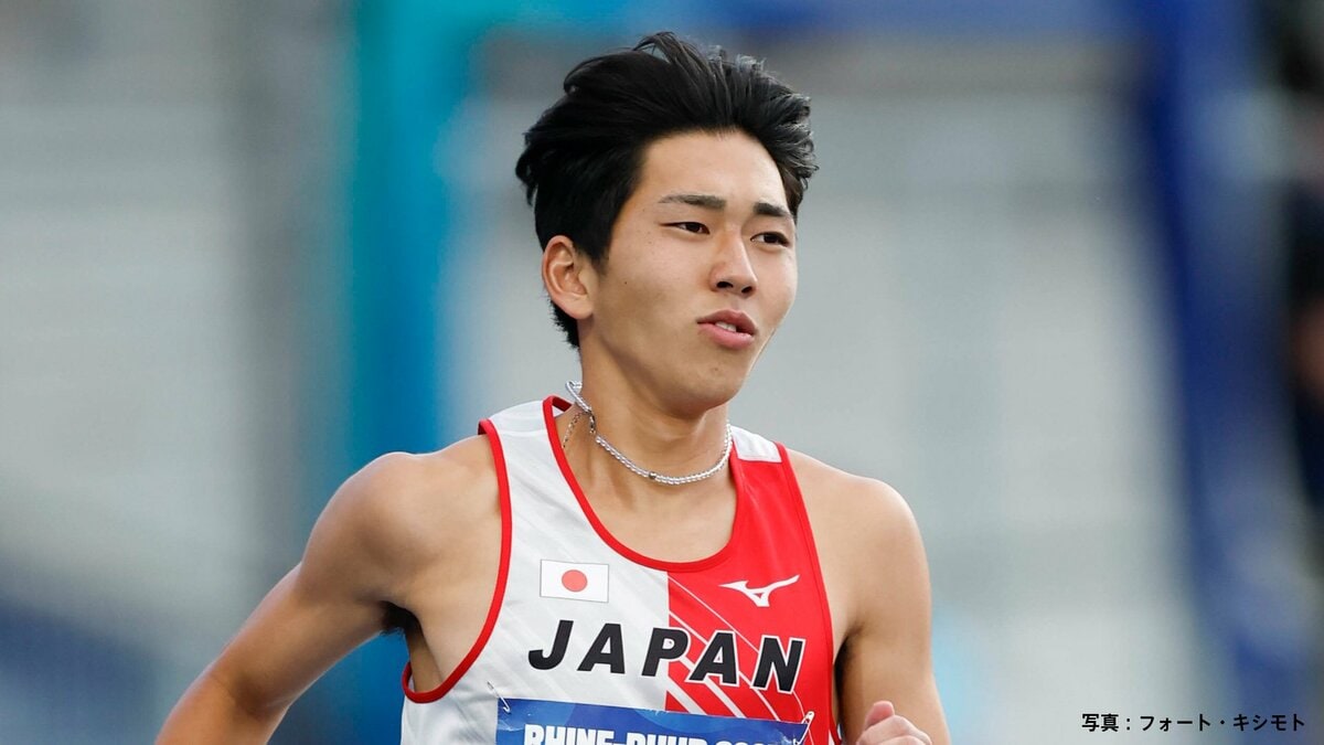 驚異の19歳・落合晃が男子800m日本人初の予選通過に挑戦　高校時代の恩師が明かす世界を目指したプロセス【東京2025世界陸上】