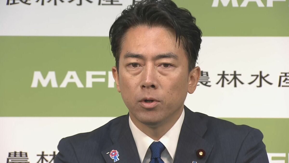 【速報】小泉進次郎農水大臣が総裁選に出馬意向表明　選対本部長は加藤財務大臣