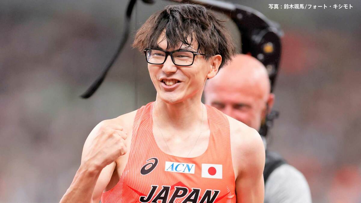男子走高跳“メガネジャンパー”瀬古優斗「最高の舞台で夢見させてもらって」10位で入賞逃すも初の大舞台で奮闘【世界陸上】