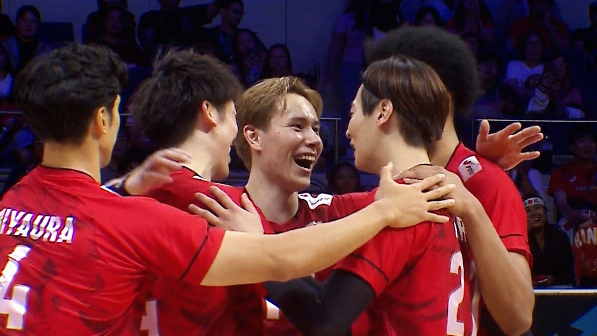 男子日本代表、今季最終戦はリビアにストレート勝利　石川祐希「来シーズンもっと強くなって、戻ってきたい」【世界バレー】