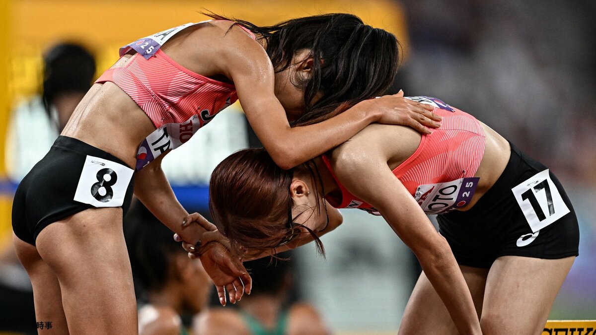 山本有真「2人で作ったレースだったよ」田中希実の言葉に涙 「心臓を捧げようという気持ちで走れた」大好きな“進撃の巨人”ポーズも披露