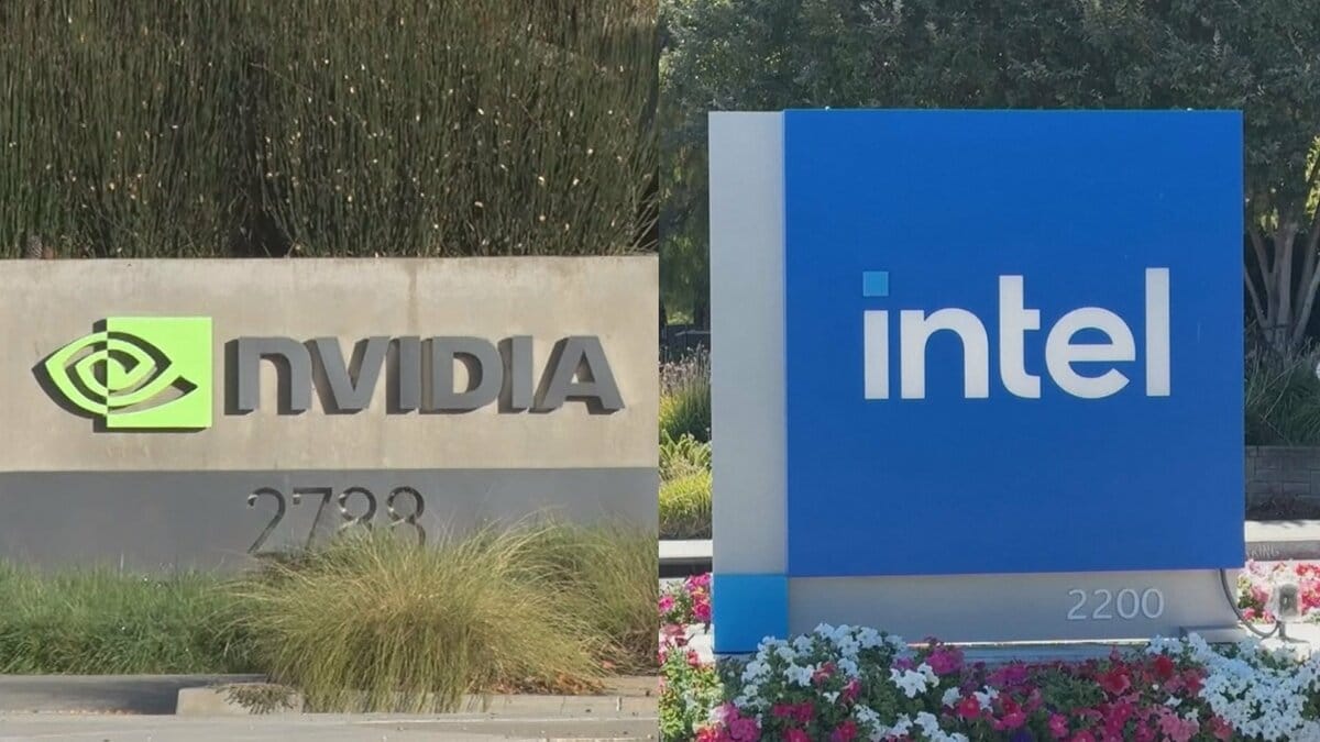 米・エヌビディアがインテルに7400億円を出資　AI半導体を共同開発