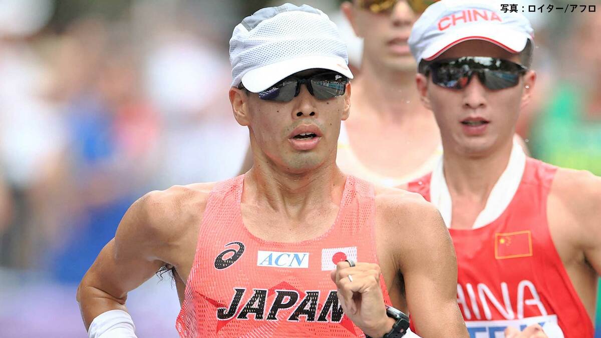 男子20km競歩、山西利和は28位で“復活金”逃す...「ちょっと慢心があったかな」レッド3枚で2分間の待機響く【世界陸上】