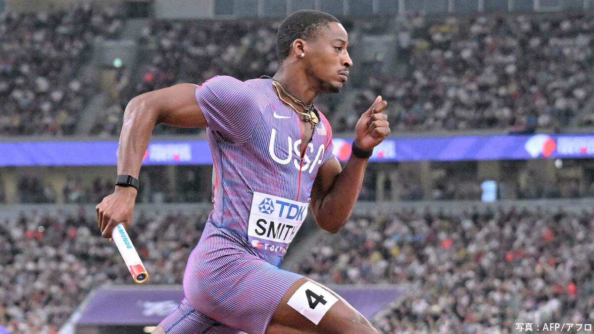 男子4×400mリレーで波乱、前回金アメリカがまさかの予選敗退 バトンパスでザンビアと交錯し6着【世界陸上】