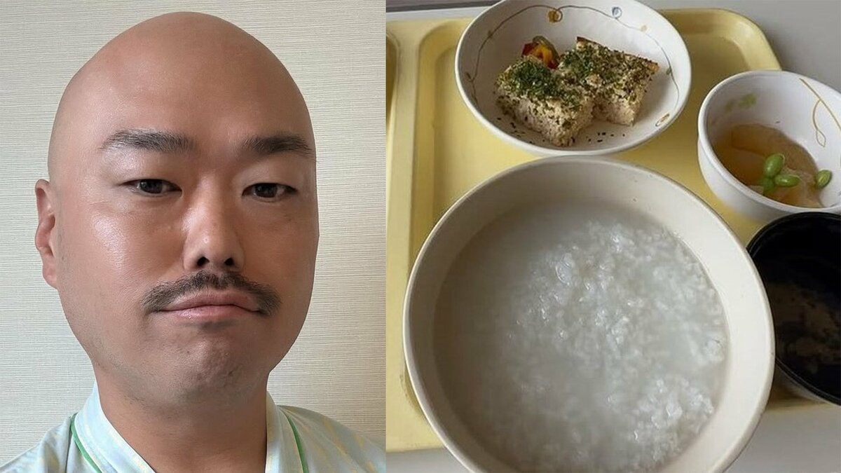 【 クロちゃん 】　「おかゆ、お吸い物が味ゼロだった」声帯ポリープ手術後の病院食に衝撃
