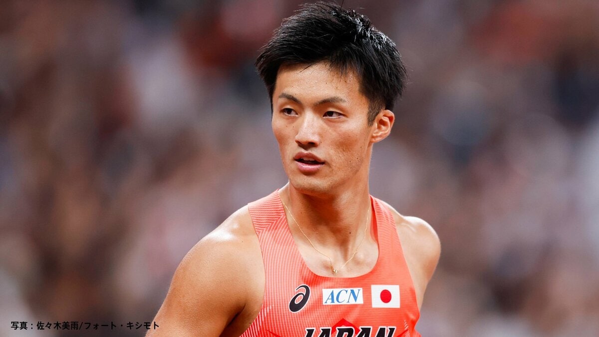 男子100mの栁田大輝、学生最後の大会で10秒13「2年後の世界陸上北京で先頭争いできるような選手に」【全日本実業団陸上】