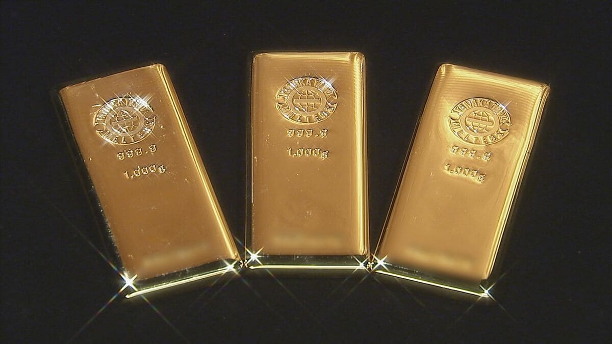 金価格 初の2万円突破　アメリカ利下げ観測継続などで