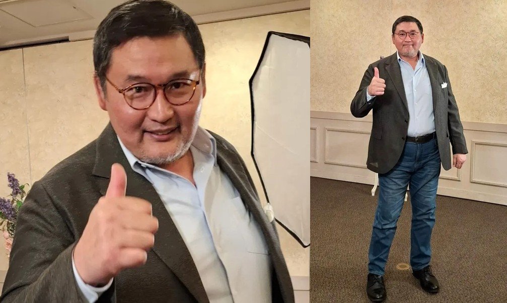 【 貴乃花光司 】 「おじしゃん(新語)を目指します」　取材時のオフショットを公開　「イケオジ」「脚なが！」などの声