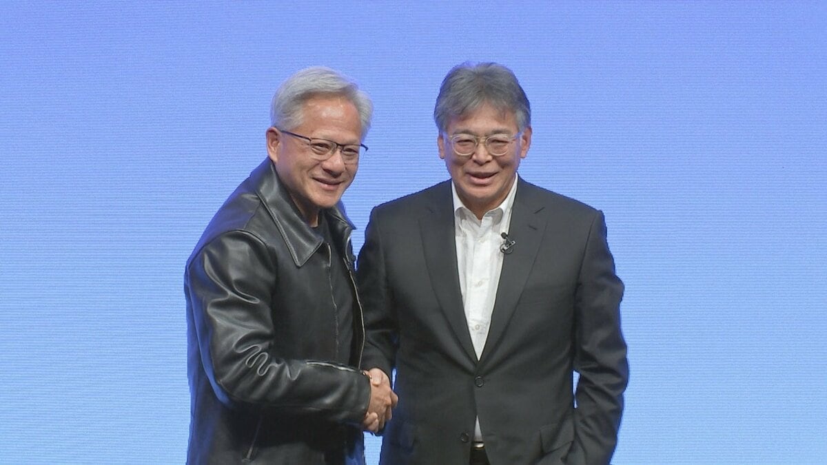 NVIDIA・ファンCEO「日本の人々のために」　富士通がNVIDIAとAI領域で「戦略的協業」を発表　2030年までに新たなAIを搭載したロボットの活躍など描く