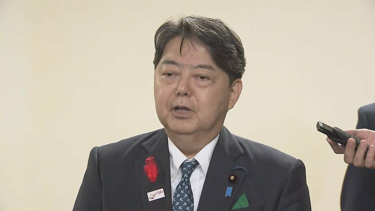 「高市総裁のもと一致団結」林官房長官 1回目の投票で3位 自民党総裁選